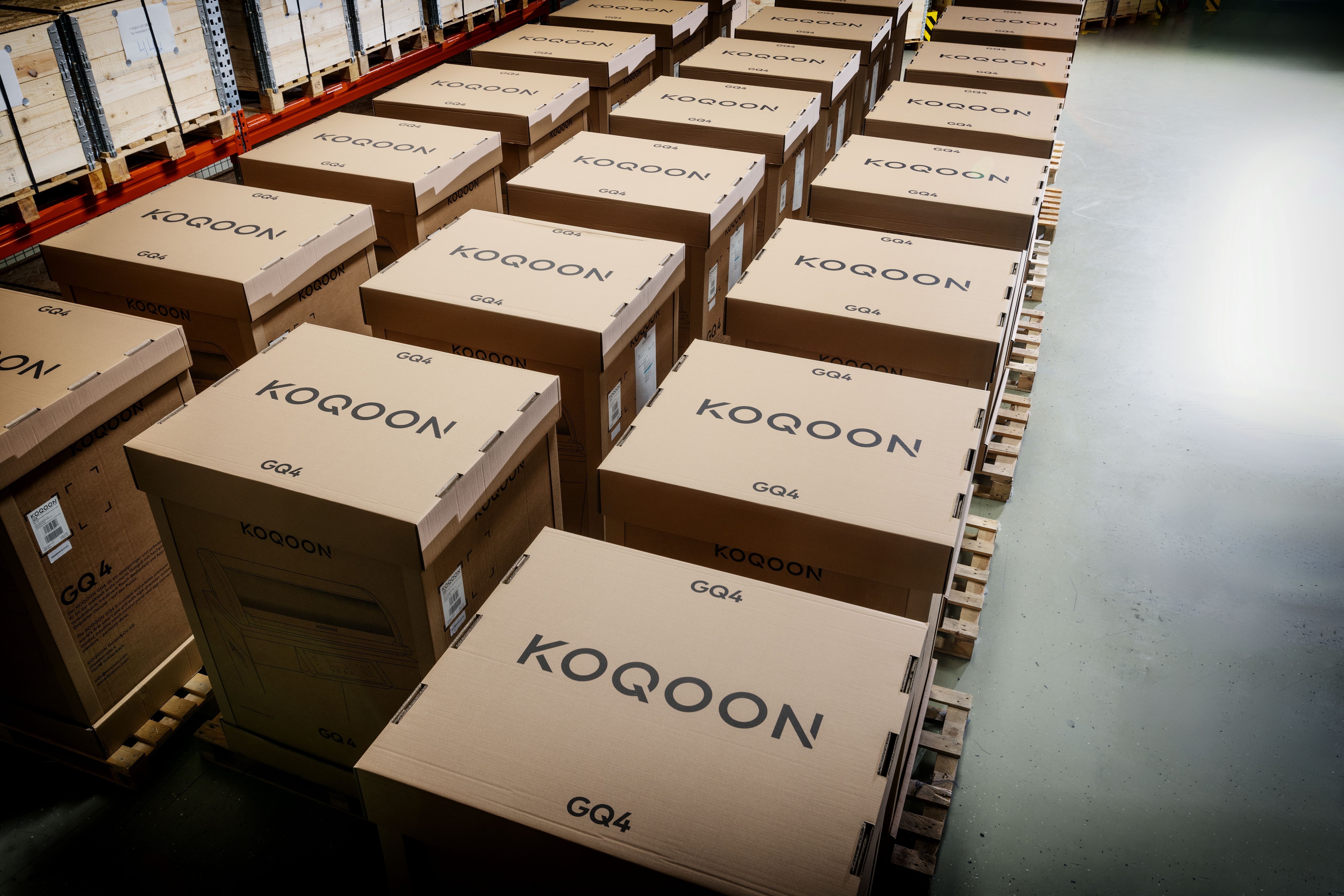 Mehrere KOQOON Kartons