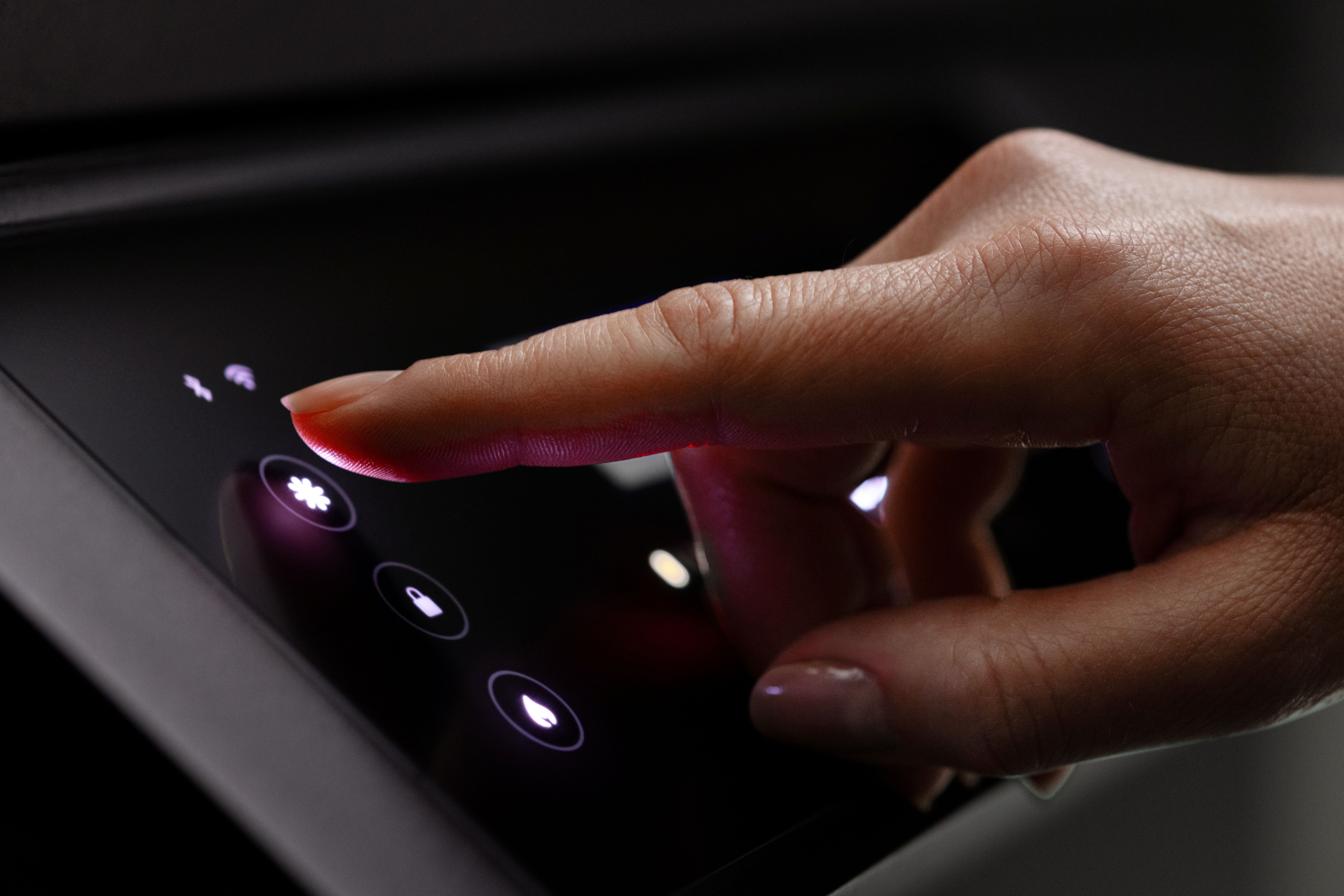 Touch-Bedienung am GQ4